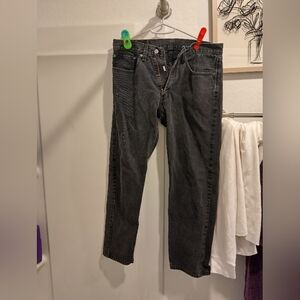 Men's Black Levi's 505 size 34/30